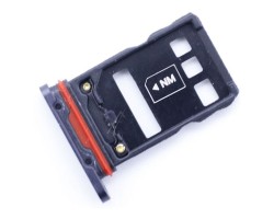 SIM tálca / tartó Huawei P30 Pro DUAL sim és memóriakártya tartó, fekete, 51661LGC